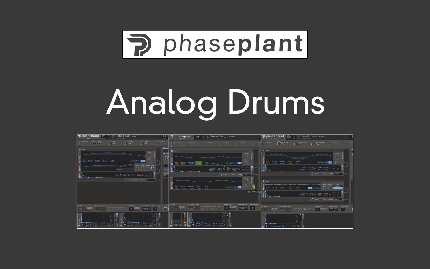 Analog Drums Project Cover